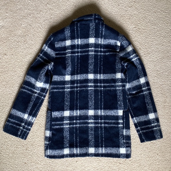 Old Navy Plaid Coat XL - Picture 2 of 10